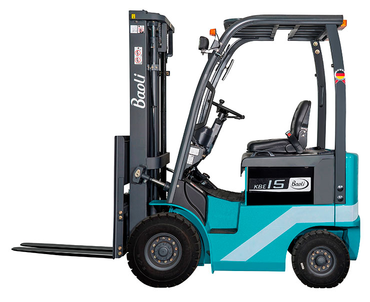 1.5噸電動平衡重式叉車四支點